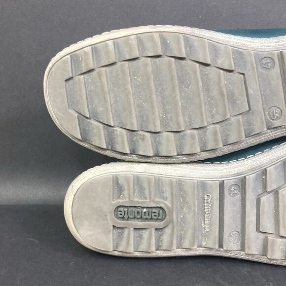 Remonte Chukka Booties Women's Sz 9.5 (EU 41) Teal Blue Leather 161042646 - Picture 7 of 9